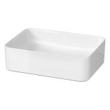 mini: Umywalka Nablatowa 50 Prostokątna Crea Biały K114-001-BOX Cersanit (1)