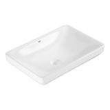 Umywalka Nablatowa 60x40cm Z Przelewem Euro 2.0 Biel Alpejska 102434SH00 Grohe
