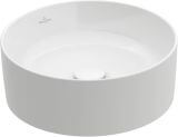 Umywalka Nablatowa Collaro 40x40 CeramicPlus Weiss Alpin 4A1840R1 Villeroy&Boch