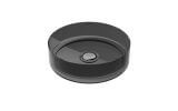 Umywalka Nablatowa Enya Ume-36-Cgw 36x36x10 Carbon Grey Besco