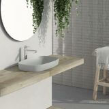Umywalka Nablatowa Alvea Szary Mat 60x38 0624600023 Catalano