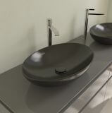 Umywalka Nablatowa Loop&Friends 56x38 CeramicPlus Ebony 4A4701S5 Villeroy&Boch