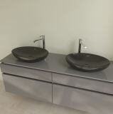Umywalka Nablatowa Loop&Friends 56x38 CeramicPlus Ebony 4A4701S5 Villeroy&Boch