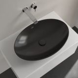 Umywalka Nablatowa Loop & Friends Z Powłoką CeramicPlus Ebony 620x420x120 4A4801S5 Villeroy&Boch