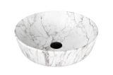 Umywalka Nablatowa Lusana 2150214214MA 42x42x14 Marmo Bevisa