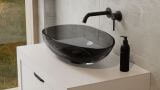 Umywalka Nablatowa Neya Umn-60-Cgb 60x35x15 Carbon Grey Besco