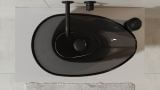 Umywalka Nablatowa Neya Umn-60-Cgb 60x35x15 Carbon Grey Besco