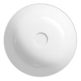 mini: Umywalka Nablatowa Okrągła 40x40 Larga Biały K677-001 Cersanit (2)