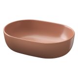 mini: Umywalka Nablatowa Owalna Moduo Ceglasty K116-131 Cersanit (2)