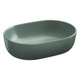 mini: Umywalka Nablatowa Owalna Moduo Zielony K116-130 Cersanit (3)