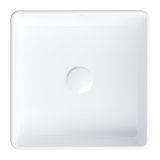 Umywalka Nablatowa Pasadena Biały 36x36 PASADENA360BP Omnires