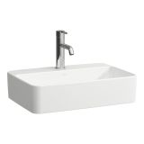 Umywalka Nablatowa Prostokątna Z Półką Na Baterię 550x380 mm Savoy Biały H8169450001111 Laufen