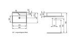 Umywalka Nablatowa Strada Biała 60x42 K078101 Ideal Standard