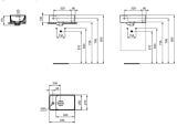 Umywalka Lewa Strada 2 Biały 45x27 T299501 Ideal Standard