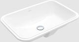 Umywalka Podblatowa Architectura Z Przelewem Z Powłoką CeramicPlus Weiss Alpin 5A7760R1 Villeroy&Boch