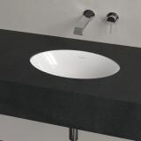 Umywalka Podblatowa Loop & Friends Z Przelewem Weiss Alpin 4A530001 Villeroy&Boch