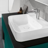 Umywalka Wisząca Finion Z Powłoką CeramicPlus Alpin Weiss 60x47 416861R1 Villeroy&Boch