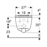 Urządzenie WC Z Funkcją Higieny Intymnej AquaClean Sela Biały 146.220.11.1 Geberit