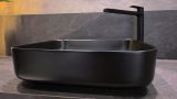Umywalka Nablatowa Bari New Black Mat 50x39x14 LT-2195-MB Emporia