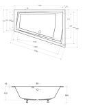 Wanna Do Zabudowy Alvi Duo BS-WAID-170-P 170x125 Emporia