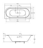 Wanna Do Zabudowy Astrid BS-WAV150-L 150x74,5 Emporia