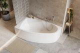 Wanna Narożna Prawa 160x100 cm Aquaria Comfort Biały Połysk WAEX.AQP16WH Excellent