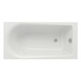mini: Wanna Prostokątna 140x70 Flavia Biały S301-104 Cersanit (1)