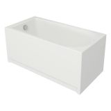 mini: Wanna Prostokątna 140x70 Flavia Biały S301-104 Cersanit (2)