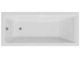 Wanna Prostokątna 150x70 cm Savia Biały Połysk WANL.SAV15WH Excellent
