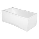 mini: Wanna Prostokątna 150x75 Virgo Biały S301-048 Cersanit (2)