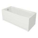 mini: Wanna Prostokątna 160x70 Flavia Biały S301-106 Cersanit (2)