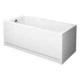 mini: Wanna Prostokątna 160x70 Korat Biały S301-121 Cersanit (2)