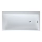 mini: Wanna Prostokątna 160x80 Prawa Smart Biały S301-118 Cersanit (1)
