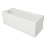 mini: Wanna Prostokątna 170x70 Flavia Biały S301-107 Cersanit (2)