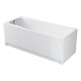 mini: Wanna Prostokątna 170x70 Lana Biały S301-163 Cersanit (2)