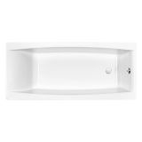mini: Wanna Prostokątna 170x75 Virgo Biały S301-045 Cersanit (1)