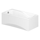 mini: Wanna Prostokątna 170x85 Zen Biały S301-128 Cersanit (2)