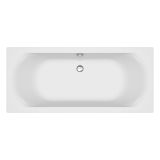 mini: Wanna Prostokątna 180x80 City Biały S301-337 Cersanit (1)