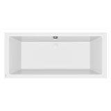 mini: Wanna Prostokątna 180x80 Intro Biały S301-222 Cersanit (1)