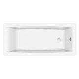 mini: Wanna Prostokątna 180x80 Virgo Biały S301-103 Cersanit (1)