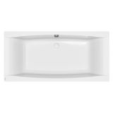mini: Wanna Prostokątna 190x90 Virgo Biały S301-221 Cersanit (1)