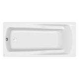 mini: Wanna Prostokątna 190x90 Zen Biały S301-223 Cersanit (1)