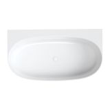Wanna Przyścienna Valencia Biały 158x86 VALENCIAWPBP Omnires