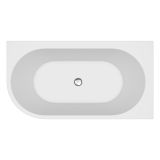 mini: Wanna Wolnostojąca Narożna 150x80 Prawa Crea Biały S931-032 Cersanit (2)