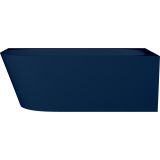 mini: Wanna Wolnostojąca Przyścienna Z Kompozytu Mineralnego Prawa Nuvio Navy Blue Matt NUVIO-0003P-43 Emporia (2)