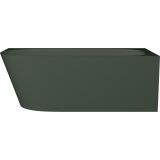 mini: Wanna Wolnostojąca Przyścienna Z Kompozytu Mineralnego Prawa Nuvio Pastel Green Matt NUVIO-0003P-56 Emporia (2)