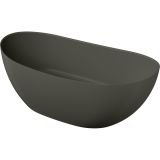 mini: Wanna Wolnostojąca Z Kompozytu Mineralnego Luna Moon Grey Matt LUNA0001-48 Emporia (1)