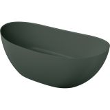 mini: Wanna Wolnostojąca Z Kompozytu Mineralnego Luna Pastel Green Matt LUNA0001-56 Emporia (1)