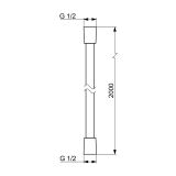 Wąż Prysznicowy Chrom 241020 Oras