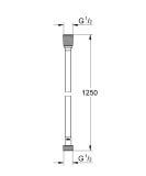 Wąż Prysznicowy Silverflex 28362DC1 Grohe